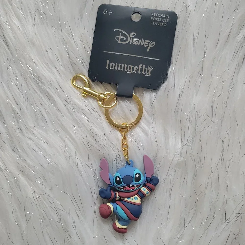 Loungefly Winter Stitch Keychain